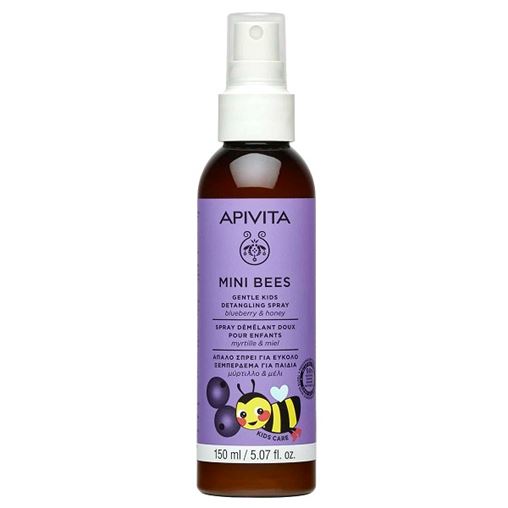 Apivita Απαλό Spray Για Εύκολο Ξεμπέρδεμα Με Μύρτιλο &  Μέλι 150ML