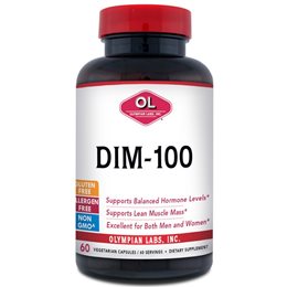 Olympian Labs Dim 100 Συμπλήρωμα Διατροφής για Προστασία κατά και μετά την Eμμηνόπαυση 60tabs OLYMPIAN LABS Αδυνάτισμα