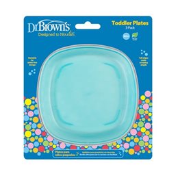 Dr Brown's Πιάτα ρηχά (4m+) - 3τεμ. TF022 DR. BROWNS Αξεσουάρ Φαγητού