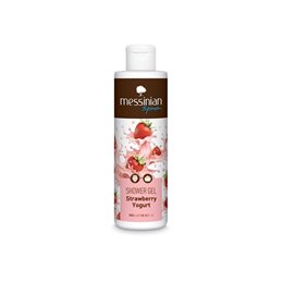 Messinian Spa Strawberry Yogurt Shower Gel, Αφρόλουτρο Γιαούρτι - Φράουλα 300ml MESSINIAN SPA Αφρόλουτρα