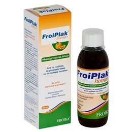 Froika Froiplak Homeo Mouthwash Στοματικό Διάλυμα Με Πορτοκάλι - Γκρέϊπ Φρουτ, 250ml. FROIKA Στοματικά Διαλύματα