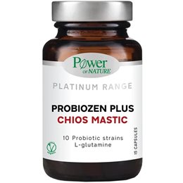 Power of Nature Platinum Range Probiozen Plus Chios Mastic, 15caps POWER Στομάχι-Έντερο
