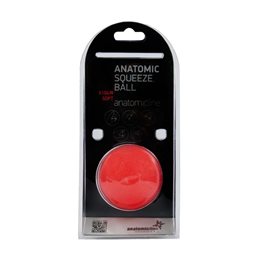 Anatomic LineSqueeze Ball Medium Μπαλάκι Ασκήσεως Χειρός Μέτριο Χρώμα: Κόκκινο 1 Τεμάχιο ANATOMIC LINE Διάφορα