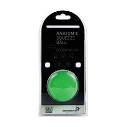 Anatomic LineSqueeze Ball Medium Μπαλάκι Ασκήσεως Χειρός Μέτριο Χρώμα: Πράσινο 1 Τεμάχιο ANATOMIC LINE Διάφορα