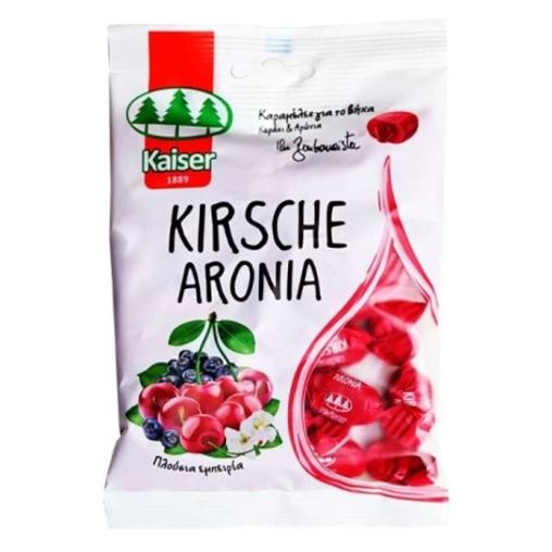 Kaiser Kirsche Aronia Καραμέλες για το Βήχα με Κεράσι & Αρώνια 90 gr