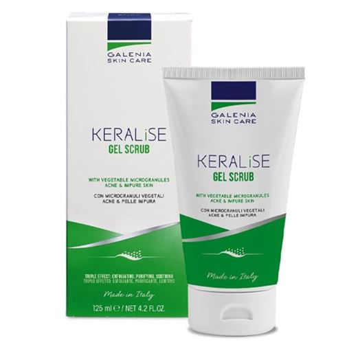Galenia Skin Care Keralise Scrub Προσώπου σε Gel 125ml