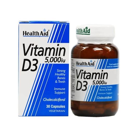 Health Aid Vitamin D3 Συμπλήρωμα Διατροφής 1000iu 30tabs.
