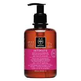 Apivita Intimate Care Plus Απαλό Gel Καθαρισμού για την Ευαίσθητη Περιοχή με Tea Tree & Πρόπολη 300m APIVITA Καθαρισμός-Φροντίδα