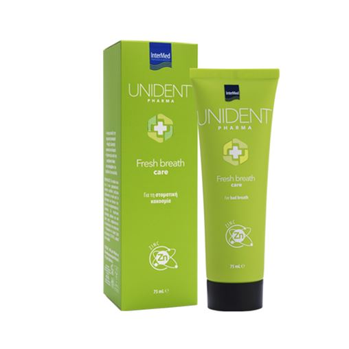 Intermed Unident Pharma Fresh Breath Care Οδοντόκρεμα για την Στοματική Κακοσμία 75ml