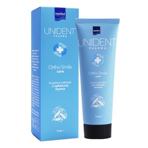 Intermed Unident Pharma Ortho Smile Για χρήση σε Συνδυασμό με Ορθοδοντική Θεραπεία 75ml