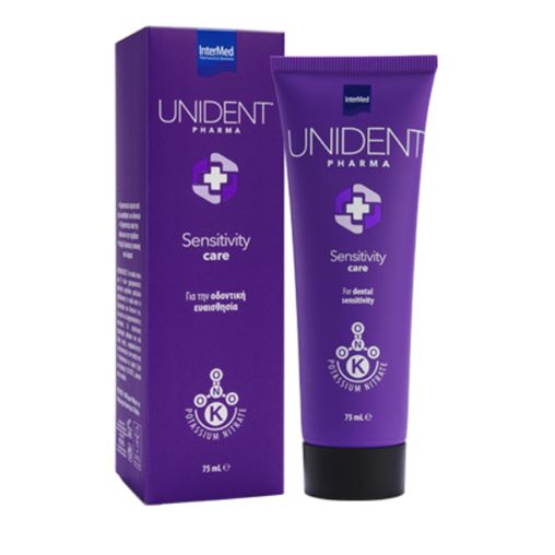 Intermed Unident Pharma Care Sensitive Οδοντόκρεμα Καθημερινής Χρήσης 75ml