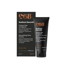 E68 Men Radiant Smooth Smoothing Face Cream Ανδρική Κρέμα Προσώπου για Λάμψη 50ml  Ενυδάτωση