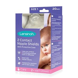 Lansinoh Contact Nipple Shields Ψευδοθηλές 2x20mm. LANSINOH Θηλές