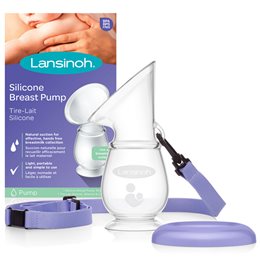 Lansinoh Χειροκίνητο Θήλαστρο Σιλικόνης 1τμχ LANSINOH Θήλαστρα