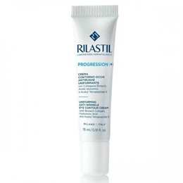 Rilastil Progression(+) Uniforming Anti-Wrinkle Eye Contour Cream, Αντιρυτιδική Κρέμα Ματιών 15ml. RILASTIL Μάτια