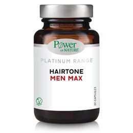 Power of Nature HairTone Men Max Ανδρική Φόρμουλα για την Καλή Υγεία των Μαλλιών 30 Κάψουλες POWER Μαλλιά-Δέρμα-Νύχια