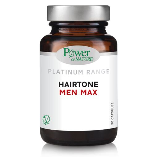 Power of Nature HairTone Men Max Ανδρική Φόρμουλα για την Καλή Υγεία των Μαλλιών 30 Κάψουλες