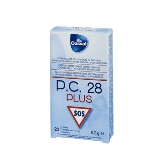 Cosval P.C. 28 Plus Φυτικό Παυσίπονο, 20 tabs