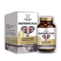 John Noa Liposomal Nootropic Plus Συμπλήρωμα για την Μνήμη 30 φυτικές κάψουλες 1τμχ  Μνήμη-Συγκέντρωση