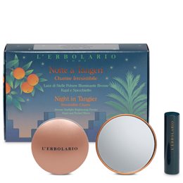 L'Erbolario Νotte a Tangeri Make Up Kit Bronze Πούδρα Λάμψης & Καθρεφτάκι & Kajal για τα Μάτια L ERBOLARIO Gift Ideas