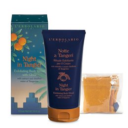 L' Erbolario Notte a Tangeri Exfoliating Body Ritual With Glove Κρέμα Απολέπισης Σώματος Unisex150ml L ERBOLARIO Απολέπιση