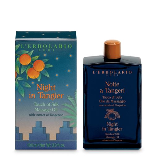 L'erbolario Notte A Tangeri Massage Oil,Unisex Έλαιο Μασάζ για Μεταξένια Επιδερμίδα 100ml