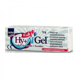 INTERMED Hy+al Gel Kids Παιδική Στοματική Γέλη Για Επούλωση Πληγών 12gr HY+AL Παιδική Στοματική Υγιεινή