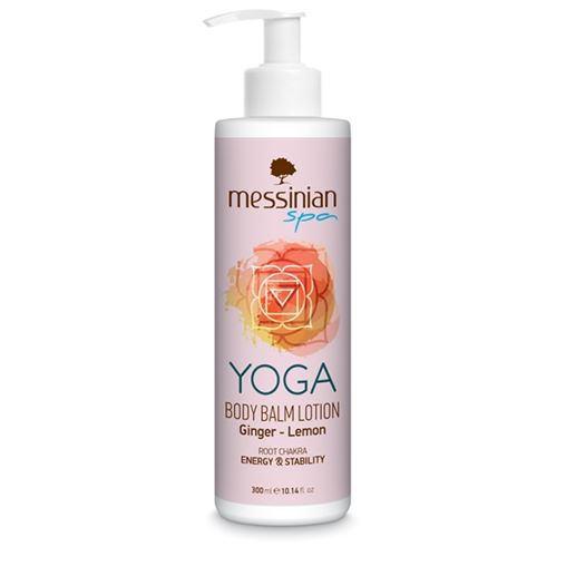 Messinian Spa Yoga Γαλάκτωμα Σώματος Ginger-Lemon 300 ml