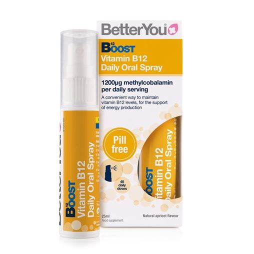 BetterYou Boost B12 Συμπλήρωμα Διατροφής B12 σε Υπογλώσσιο Spray, 25ml
