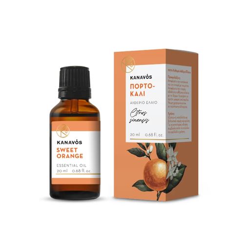 Kanavos Essential Oil Sweet Orange Αιθέριο Έλαιο Πορτοκάλι 20ml