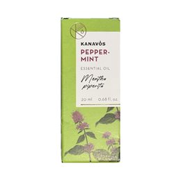 Kanavos Essential Oil Peppermint, Αιθέριο Έλαιο Μέντα 20ml  Αιθέρια Έλαια