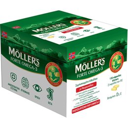 Moller's Forte Omega-3 Μουρουνέλαιο 150 κάψουλες MOLLER S Ανοσοποιητικό
