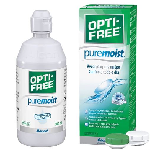 Alcon Opti Free Puremoist Υγρό Φακών Επαφής, 300ml