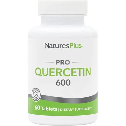 Natures Plus Quercetin 600mg Συμπλήρωμα Κουερσετίνης 60 ταμπλέτες