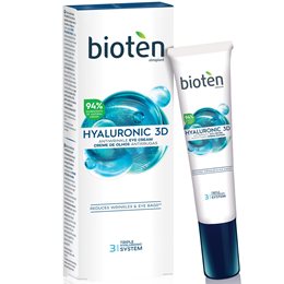 Bioten Hyaluronic 3D Ενυδατική & Αντιγηραντική Κρέμα Ματιών με Υαλουρονικό Οξύ 15ml BIOTEN Μάτια