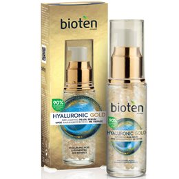 Bioten Hyaluronic Gold Pearl Serum Αντιρυτιδικός Ορός  για Αναδιαμόρφωση με Υαλουρονικό Οξύ,30 ml  BIOTEN Οροι / Serum
