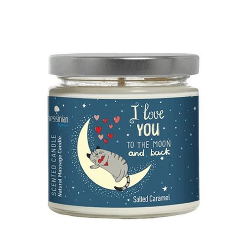 Messinian Spa Αρωματικό Κερί Μασάζ I Love You To The Moon And Back (Salted Caramel) 160gr