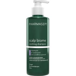 Pharmasept Scalp Biome Soothing Shampoo, Σαμπουάν Για Ευαίσθητο Τριχωτό Κεφαλής Με Πρεβιοτικά 400ml. PHARMASEPT Σαμπουαν