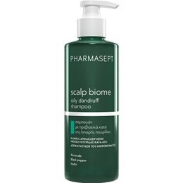 Pharmasept Scalp Biome Oily Dandruff Shampoo, Σαμπουάν Ρύθμισης Της Λιπαρότητας 400ml. PHARMASEPT Σαμπουαν