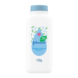 Johnson's Baby Πούδρα με Αλόη & Βιταμίνη Ε 100gr JOHNSON BABY Αλλαγή Πάνας-Ερεθισμοί
