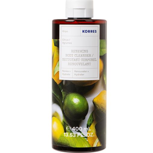 Korres Renewing Body Cleanser Citrus Αφρόλουτρο Κίτρο 400ml
