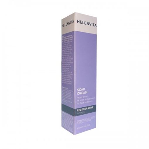 Helenvita Scar Cream Κρέμα Aνάπλασης & Επανόρθωσης Ουλών για Πρόσωπο & Σώμα 30ml     