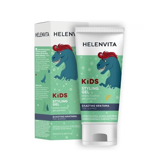 Helenvita Kids Dino Hair Styling Gel Απαλό Παιδικό Τζελ Μαλλιών 100ml