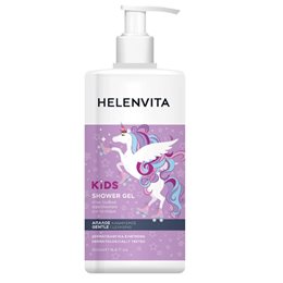 Helenvita Kids Shower Gel  Unicorn  Ήπιο Παιδικό Αφρόλουτρο Σώματος για Κορίτσια,  500ml HELENVITA Αφρόλουτρα