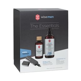 Vican Wise Men The Essentials Beard & Hair Shampoo 200ml + Shower Gel 500ml+ Δωρο Trimmer VICAN Πακέτα