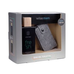 Vican Wise Men Promo Eau De Toilette Spicy Ανδρικό Άρωμα 100ml - ΔΩΡΟ Σετ Περιποίησης Νυχιών  VICAN Πακέτα