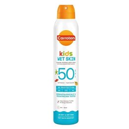 Carroten Αδιάβροχο Παιδικό Αντηλιακό Spray Wet Skin 3D Protection SPF50 200ml CARROTEN Βρεφικά / Παιδικά  Αντηλιακά