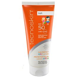 Tecnoskin Sun Protect Kids Lotion SPF50 Παιδικό Γαλάκτωμα για Πρόσωπο & Σώμα, 200ml TECNOSKIN Βρεφικά / Παιδικά  Αντηλιακά