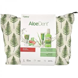Optima Aloe Dent Σετ Παιδικού & Βρεφικού Βουρτσίσματος Δοντιών για 3+ Χρονών 50ml DR. ORGANIC Πακέτα