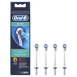 ORAL-B Nozzle Set OxyJet Ανταλλακτικές Κεφαλές 4 Τεμάχια ORAL - B Οδοντόβουρτσες